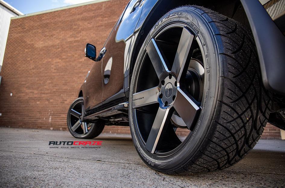 NISSAN PATROL MC 5 SATIN BLACK MILLED